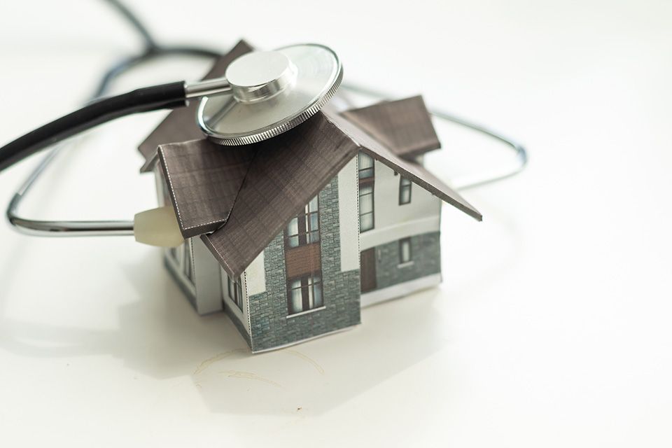 Foto: Haus und Stehtoskop